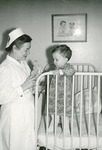 Nurse with toddler by Aurora Health Care