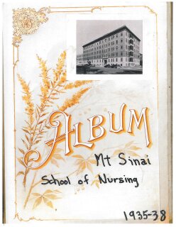 Album, Mount Sinai Hospital School of Nursing, 1935-1938