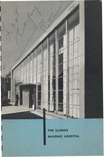 The Illinois Masonic Hospital Pamphlet, 1948
